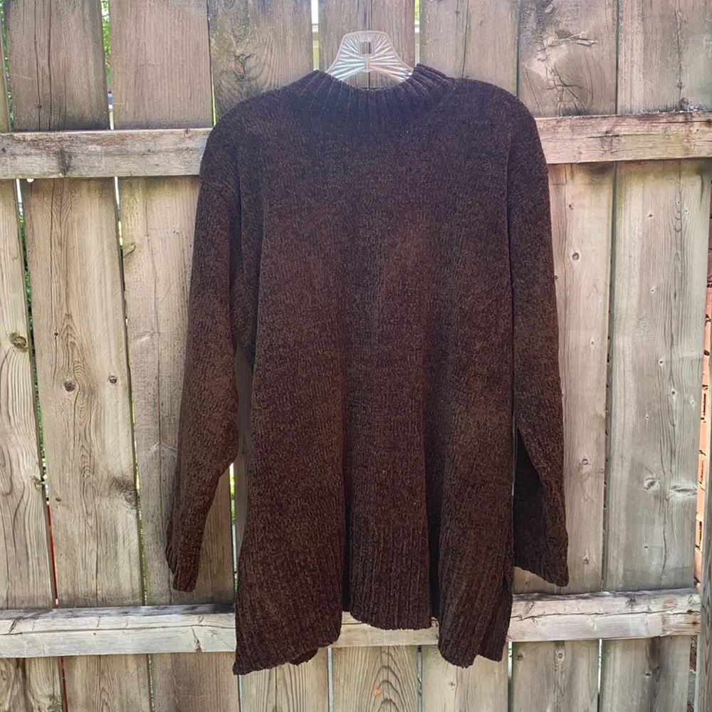 Sag Harbor brown sweater sz. XL